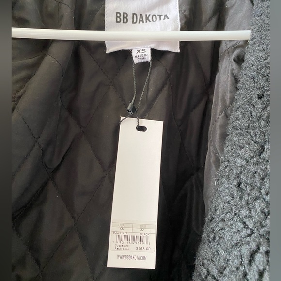 COPY - NWT BB Dakota long teddy coat with buttons #teddy #coat #bbdakota - Picture 2 of 3